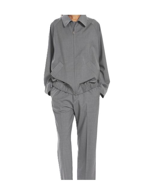 Barena Gray Long-Sleeved Jacket