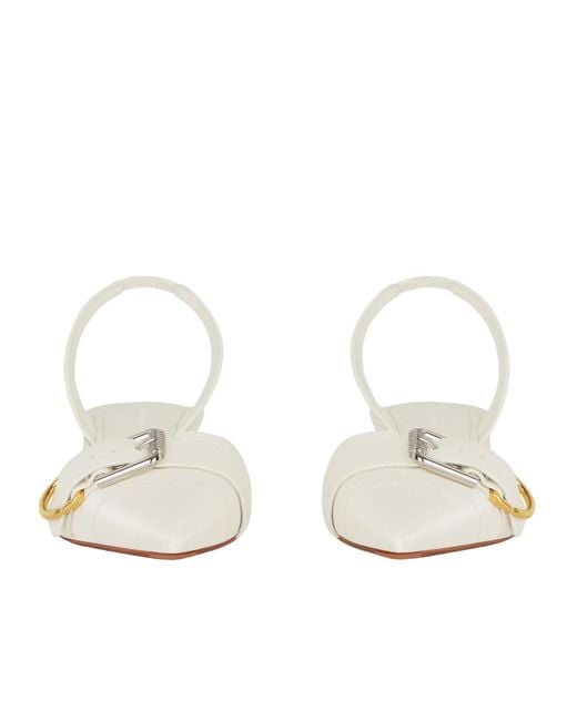 Givenchy Natural Voyou Slingback Pumps