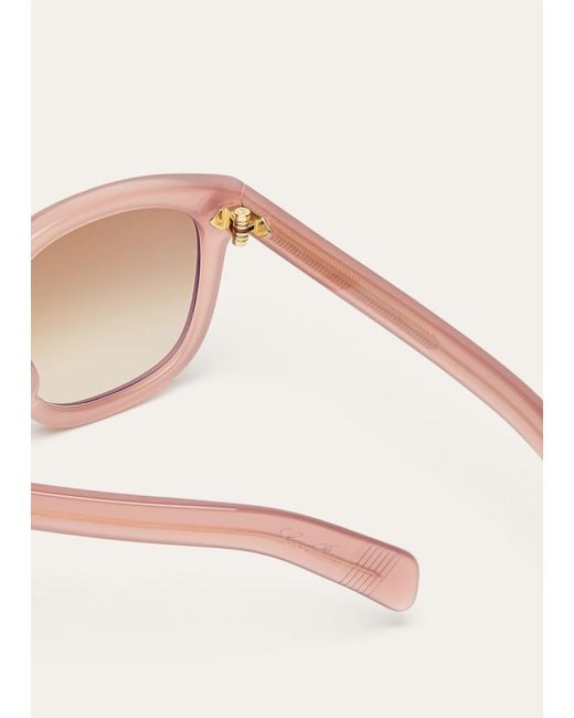 Loro Piana Pink Spagna Sunglasses for men