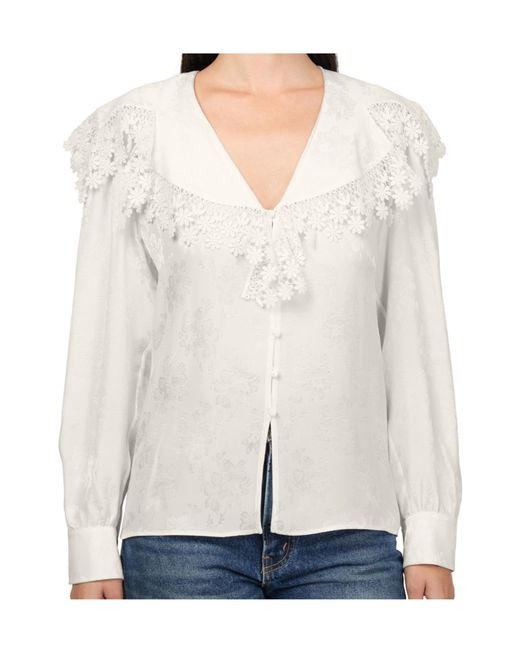Chloé White Long Sleeved Shirt