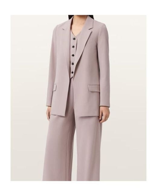 AllSaints Multicolor Aleida Long Blazer