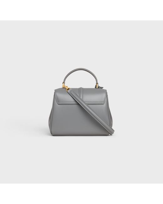 Céline Gray Mini 16 Flip Shoulder Bag