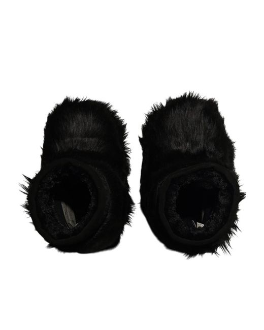 Moon Boot Black Icon Yeti Mid Boots