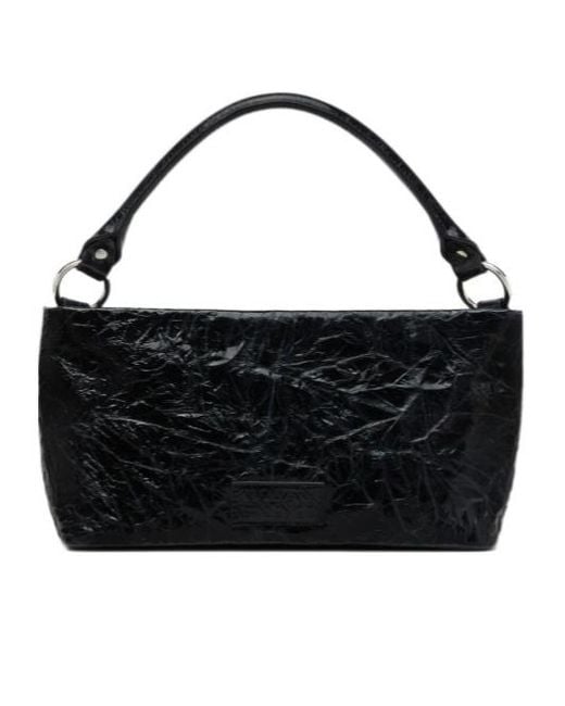 MM6 by Maison Margiela Black Numeric Hobo Bag