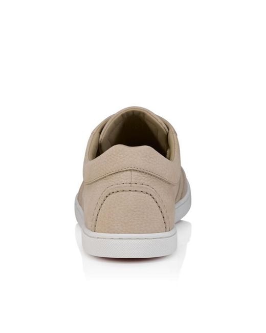 Christian Louboutin Brown Chambeli Low-Top Sneakers for men