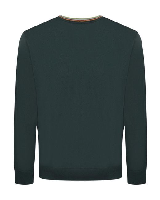 Paul Smith Green Long-Sleeve Cardigan for men