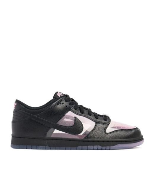Nike Black Dunk Low Retro Premium Sneakers for men