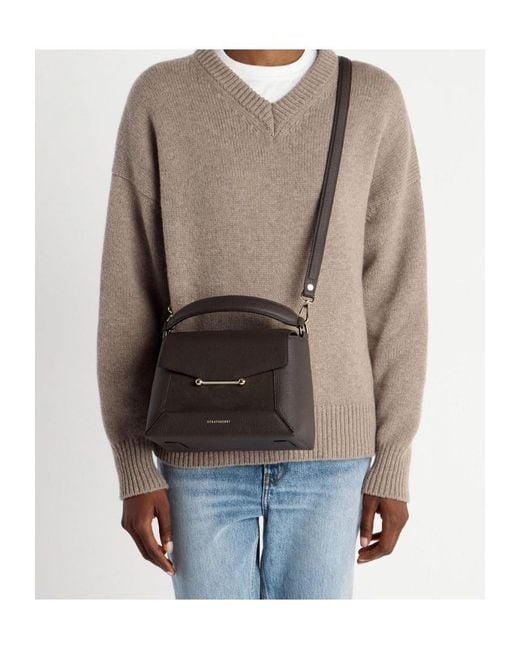 Strathberry Black Mosaic Bag