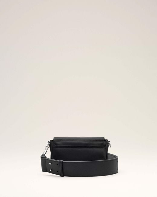 AMI Black Logo Patch Box Marcel Shoulder Bag for men