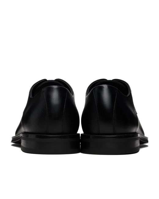 Boss Black Lace-Up Derby Shoes for men