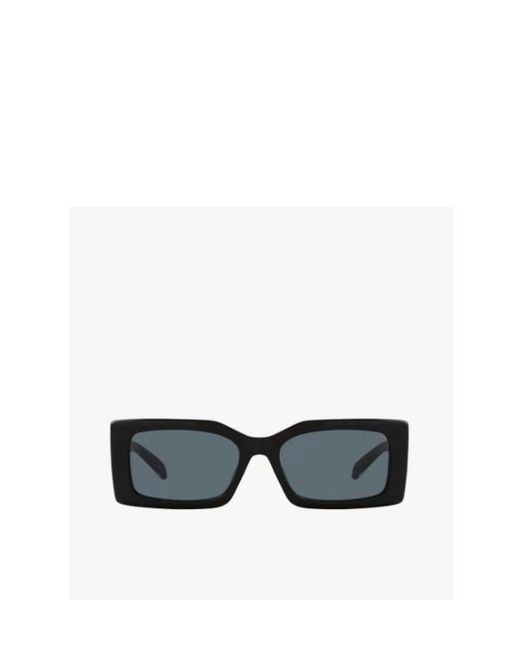 Stella McCartney White Eyewear Rectangle Frame Sunglasses
