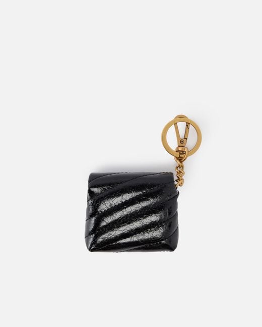 Pinko Black Love Bag Puff Airpods Case