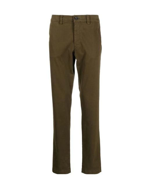 Paul Smith Green Logo Casual Pants for men