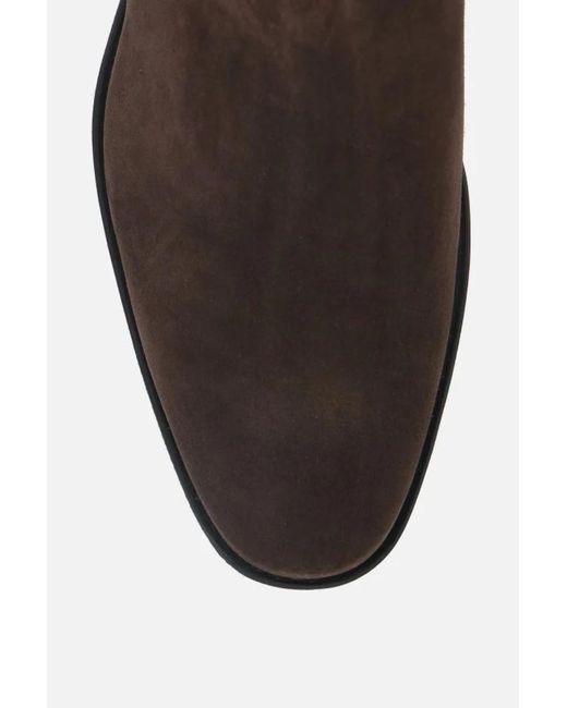Church's Brown Almond Toe Ankle Boots for men