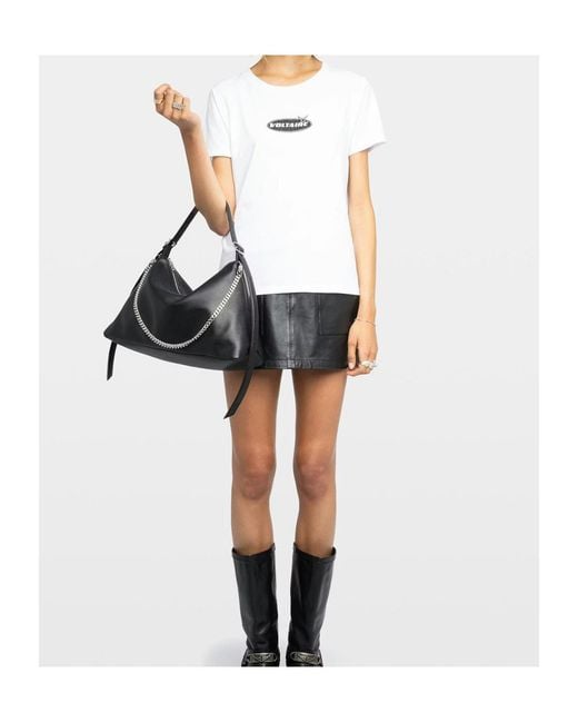 Zadig & Voltaire White Alys T-Shirt