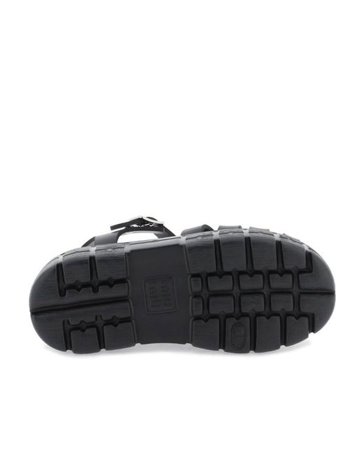 Miu Miu Black Thick-Soled Sandals