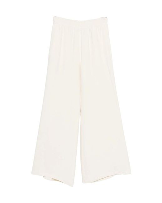 Fabiana Filippi White Amelia Trousers
