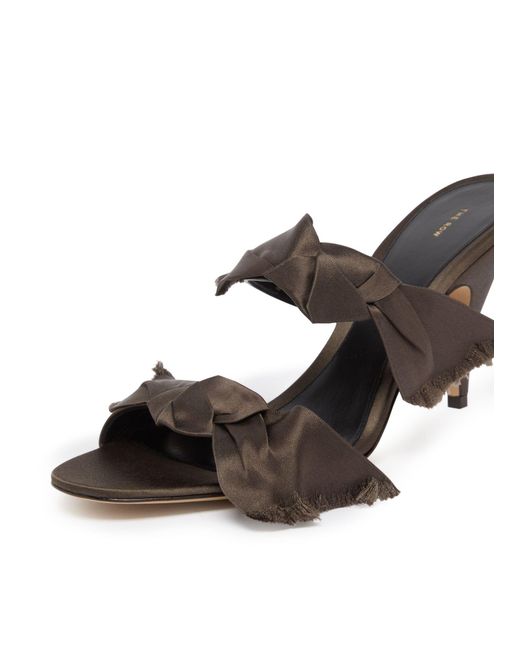 The Row Brown High-Heeled Sandals