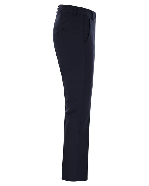 Weekend by Maxmara Blue Weekend Max Mara Freda Cady Cigarette Trousers