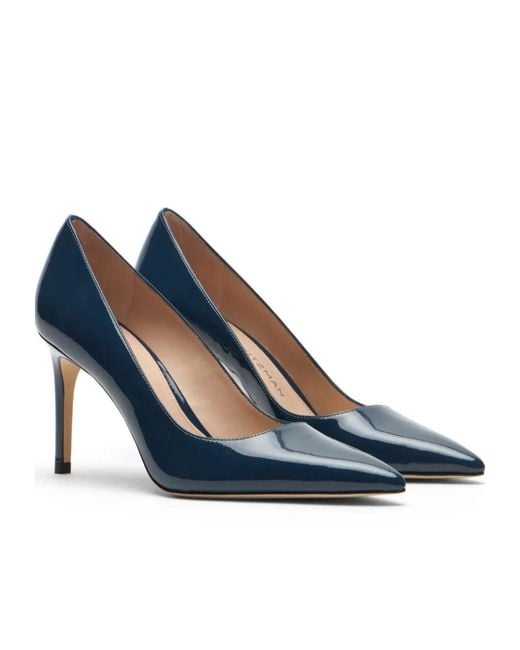 Stuart Weitzman Blue Stuart Power Pump 85