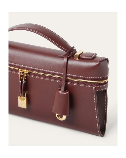 Loro Piana Red Extra Clutch L29