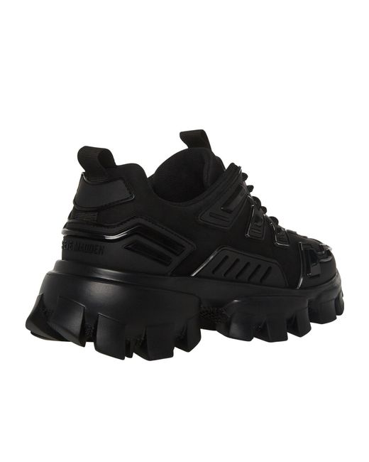 Steve Madden Black Chunky Sneakers