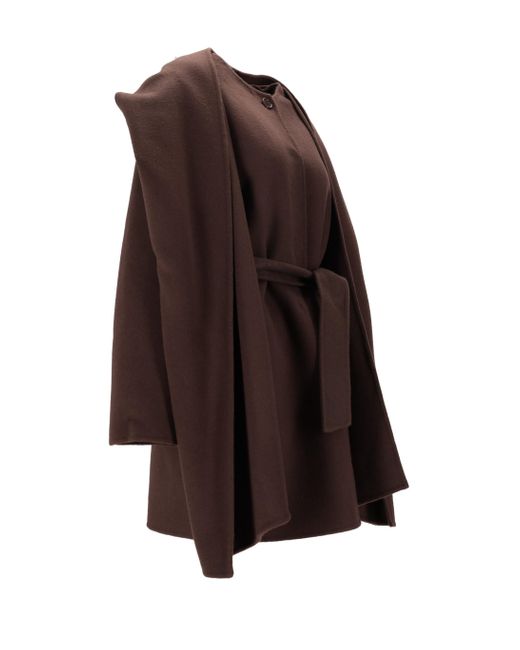 P.A.R.O.S.H. Brown Belted Coat