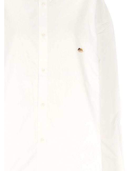 Fiorucci White Angel Embroidered Shirt