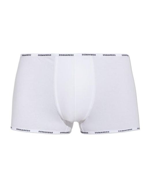 DSquared² Blue Boxer Briefs for men