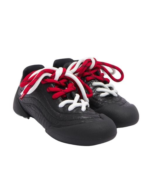 McQueen Red Flexion Lace-Up Sneakers