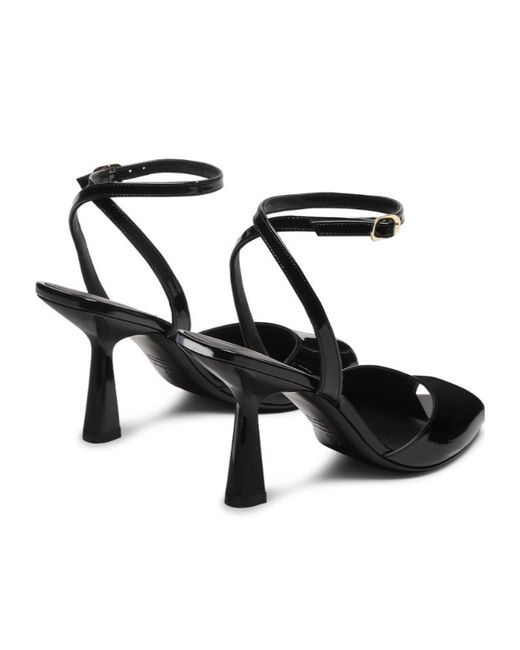 Stuart Weitzman Black Val Sandal 85