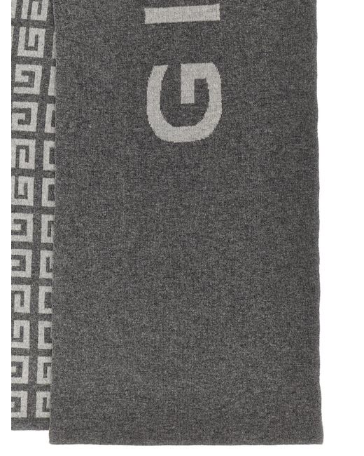 Givenchy Multicolor Logo Printed Scarf