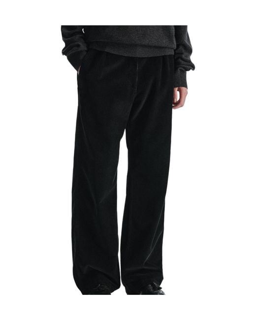 The Row Black Adler Pant