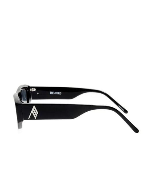 Linda Farrow White D-Frame Sunglasses