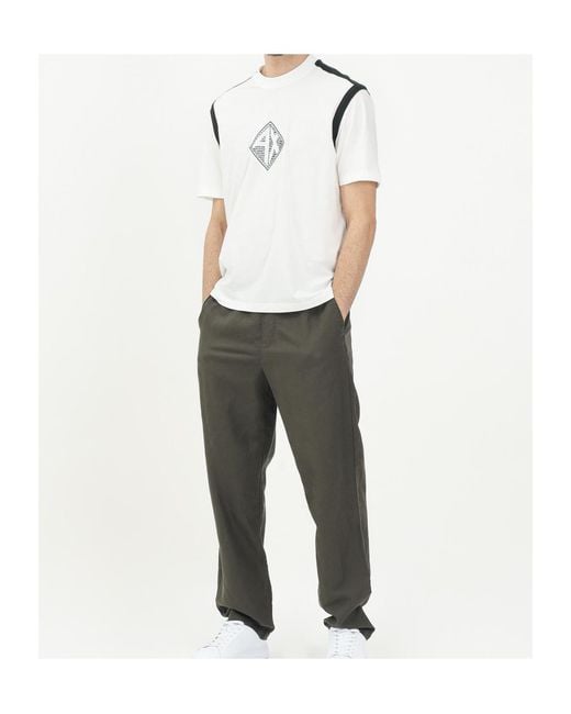 ARMANI EXCHANGE Gray Elastic Waist Casual Pants for men