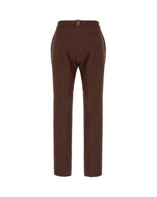 Fabiana Filippi Brown Pocket Casual Pants