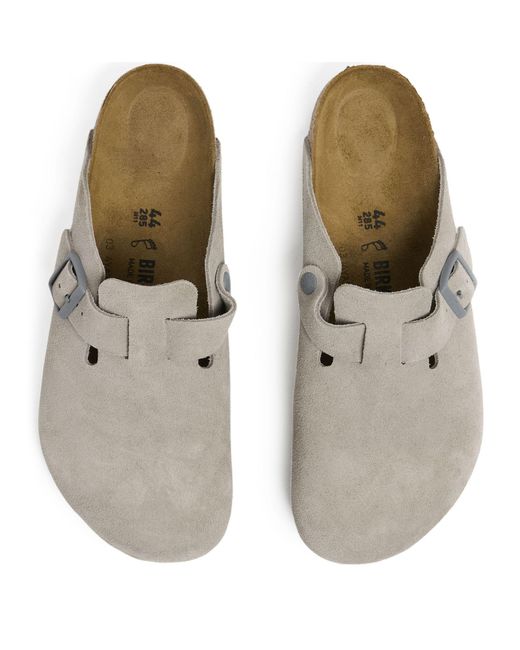 Birkenstock Gray Leve Mules for men