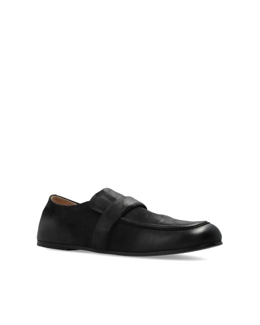 Marsèll Black Marsèll Steccoblocco Almond Toe Loafers