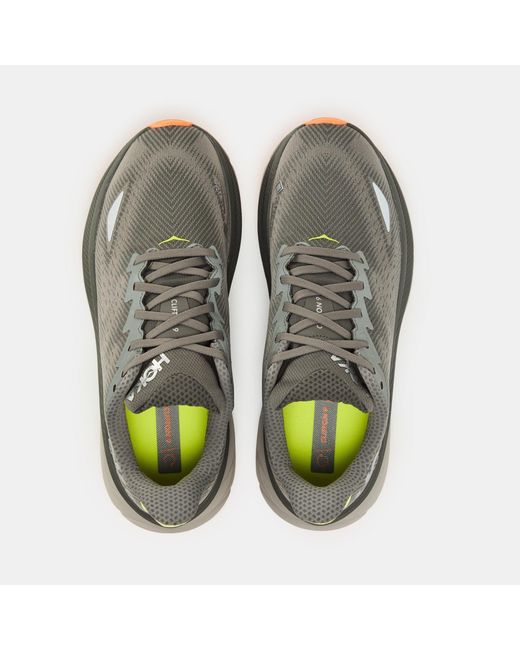 Hoka One One Gray Performance Running Sneakers for men