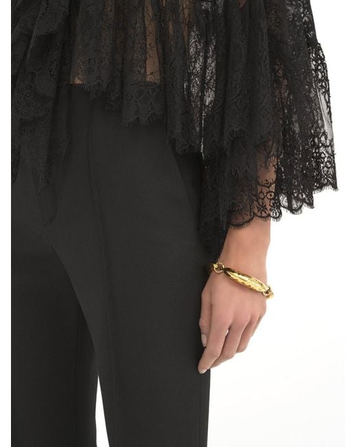 Chloé Black Chloé Wide-Leg Trousers