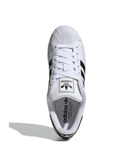 Adidas Originals White Superstar Ii Shoes for men