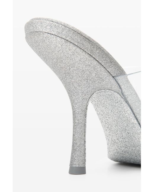 Alexander Wang White Nudie Open Toe Sandals