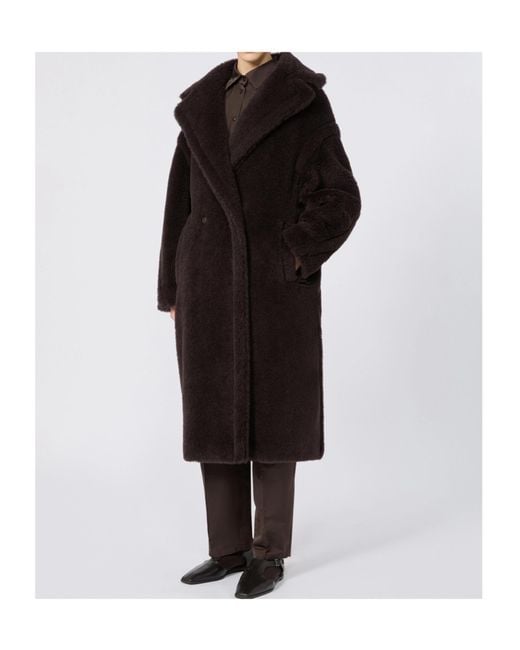 Max Mara Black Tedgirl Long Coat