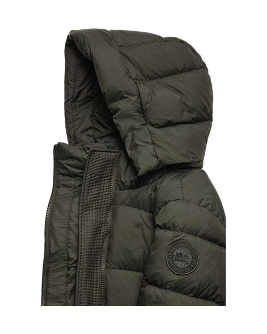 Canada Goose Green Mystique Puffer Tonal Label