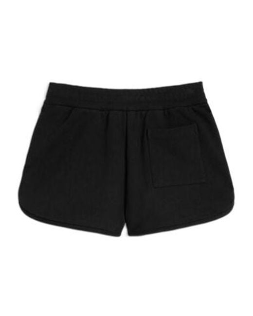 Jil Sander Black Logo Embroidered Drawstring Shorts