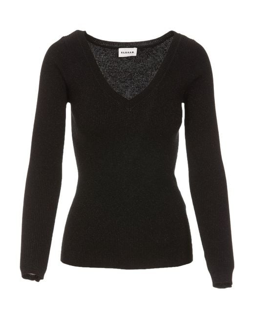 P.A.R.O.S.H. Black Loulux Sweater