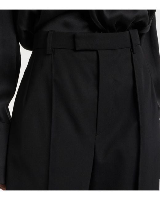 Wardrobe NYC Black Wide-Leg Casual Pants