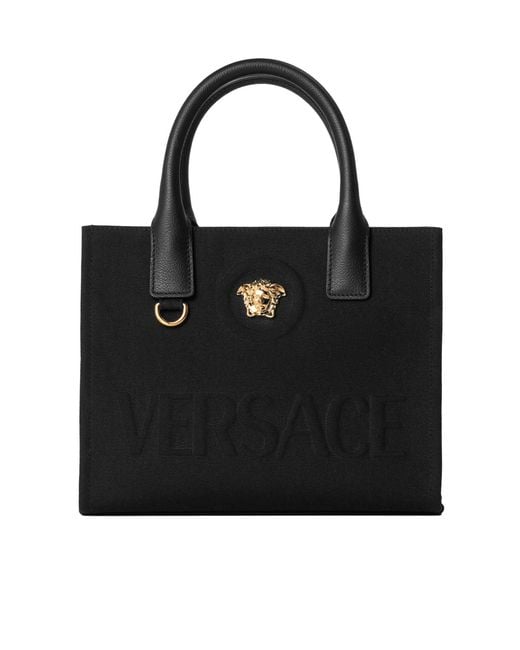 Versace Black Simple Handbag