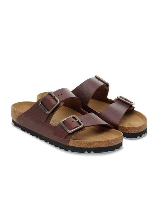 Birkenstock Brown Arizona Wb Buckled Sandals for men