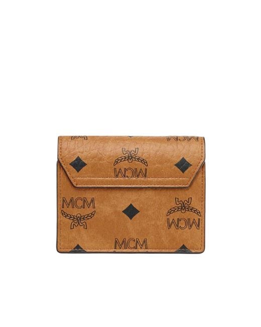 MCM Multicolor Tracy Chain Card Wallet